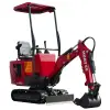 HUAYEE HY10C | 1-Ton Mini Excavator, 13.5HP EPA Gas Engine & 360° Full Rotation