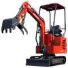 HUAYEE HY12C | 1.2-Ton Mini Excavator, 13.5HP EPA Gas Engine & Hydraulic Thumb