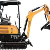 1 TYPHON TERROR XX 4000 lb Mini Excavator 20.4HP Kubota D902 Diesel Engine