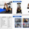 6 TYPHON TERROR XX 4000 lb Mini Excavator 20.4HP Kubota D902 Diesel Engine