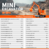 8 MachPro DS-15Pro 1.2T Mini Excavator 13.5HP Briggs & Stratton Engine with Pilot Control